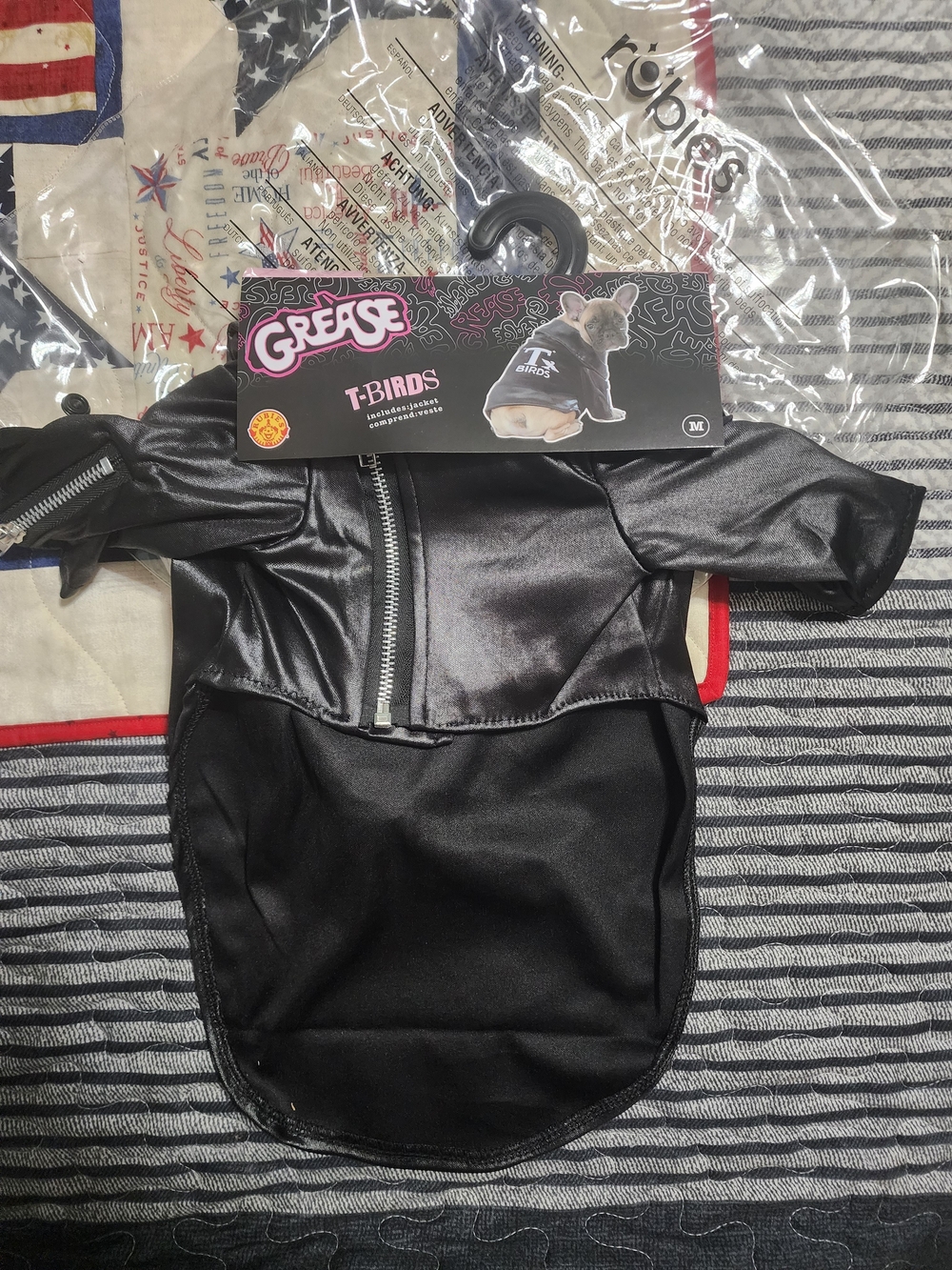 T-Birds Black Kids Costume Jacket